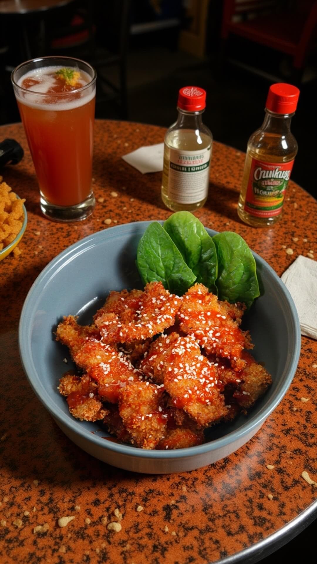 diner flash - TikTok & Reels Viral Vertical Food Styling